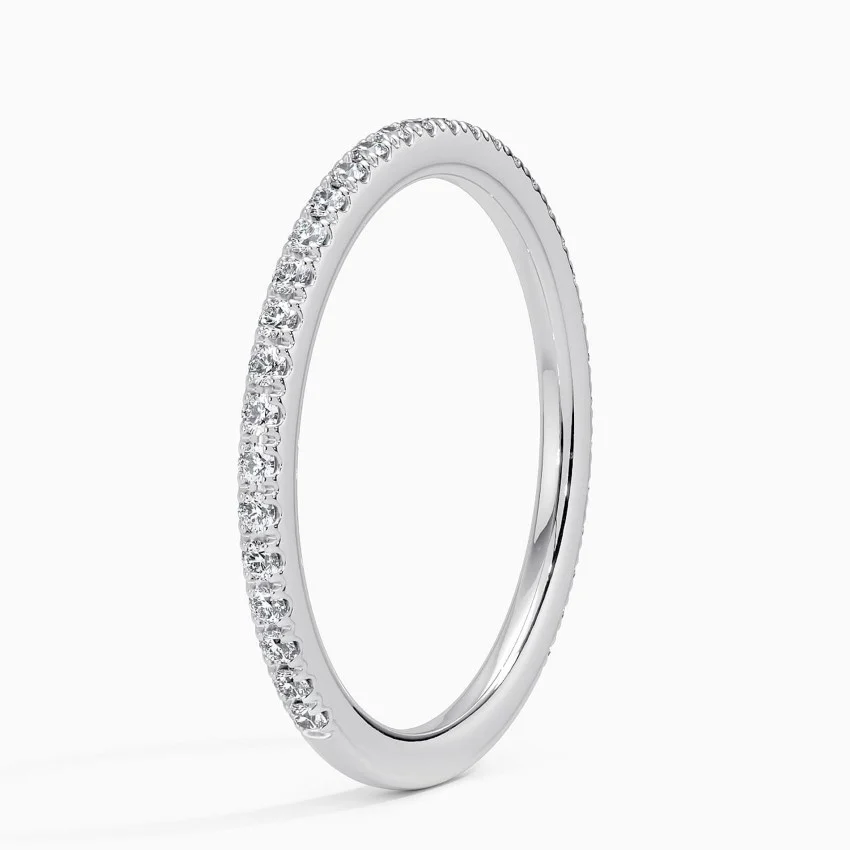 Aveline Three Quarter Coverage Lab Diamond Ring - Image 3