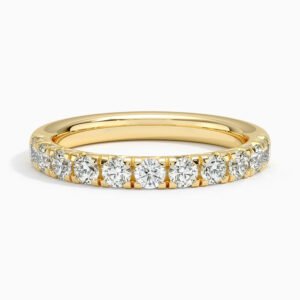 Parisa Half Coverage Lab Diamond Ring