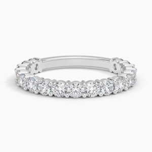 Amara Three Quarter Coverage Lab Diamond Ring