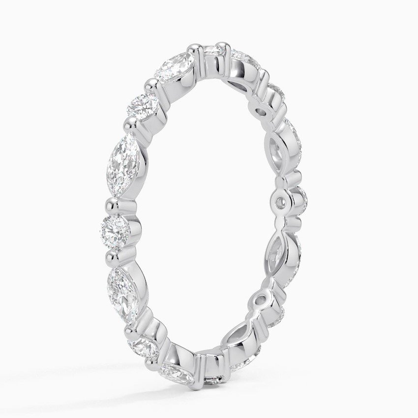Zephina Eternity Lab Diamond Ring - Image 3