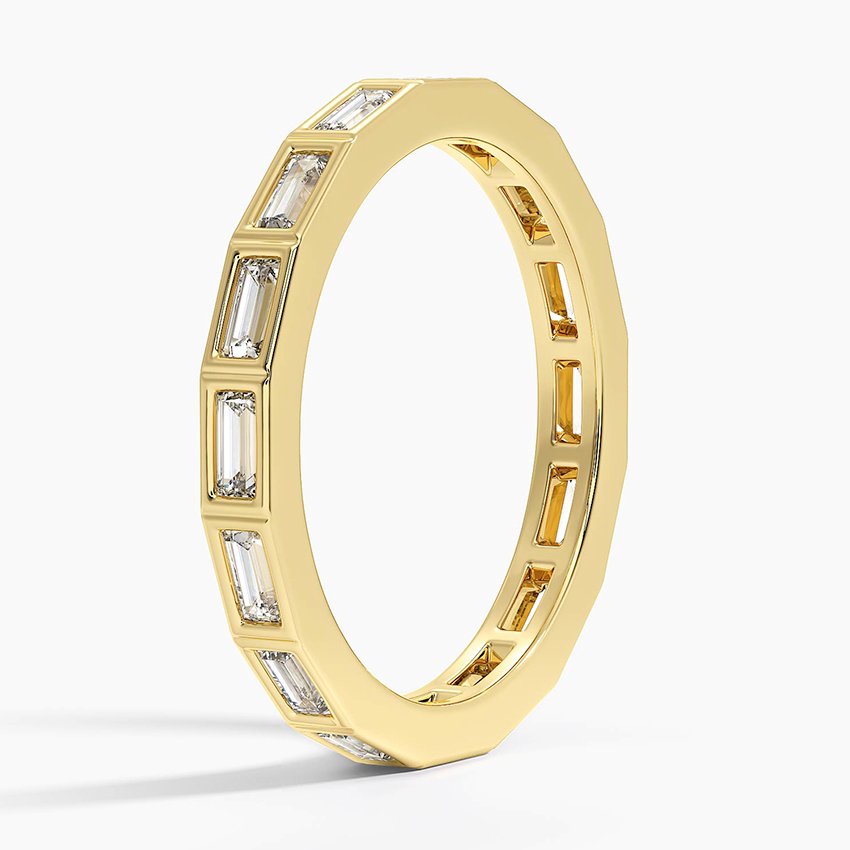 Sybil Set Baguette Eternity Lab Diamond Ring - Image 3