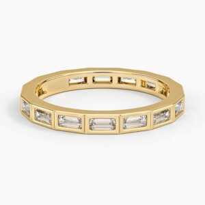 Zephyra Baguette Eternity Lab Diamond Ring