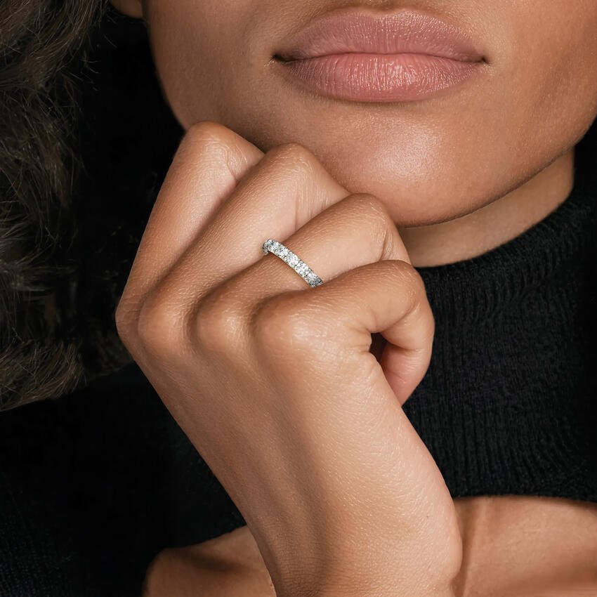 Avenley Radiant Cut Lab Diamond Ring - Image 4
