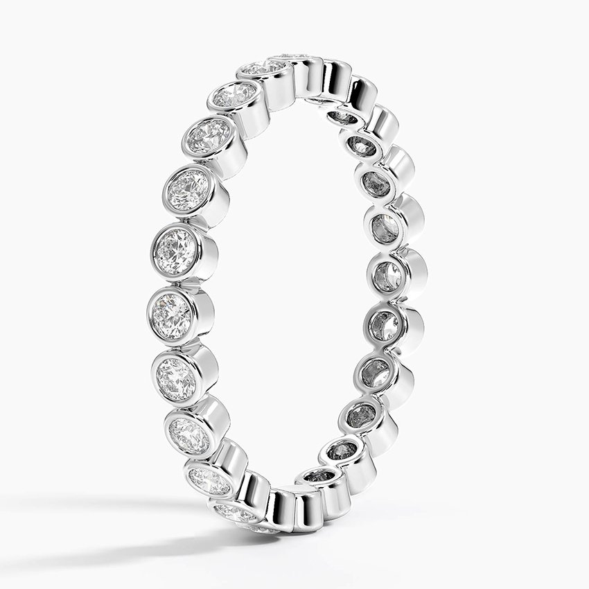 Zuleika Round Eternity Lab Diamond Ring - Image 3