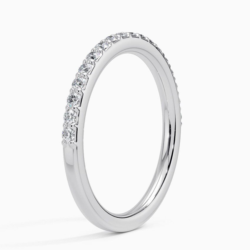 Cyrilla Shared Prong Half Coverage Lab Diamond Ring - Image 4
