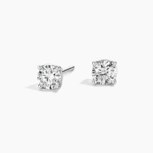 Carbon Capture Lab Diamond Stud Earrings