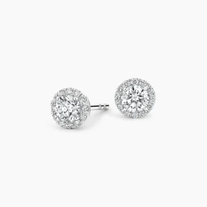 Lab Grown Diamond Halo Stud Earrings (5/8 ct. tw.)