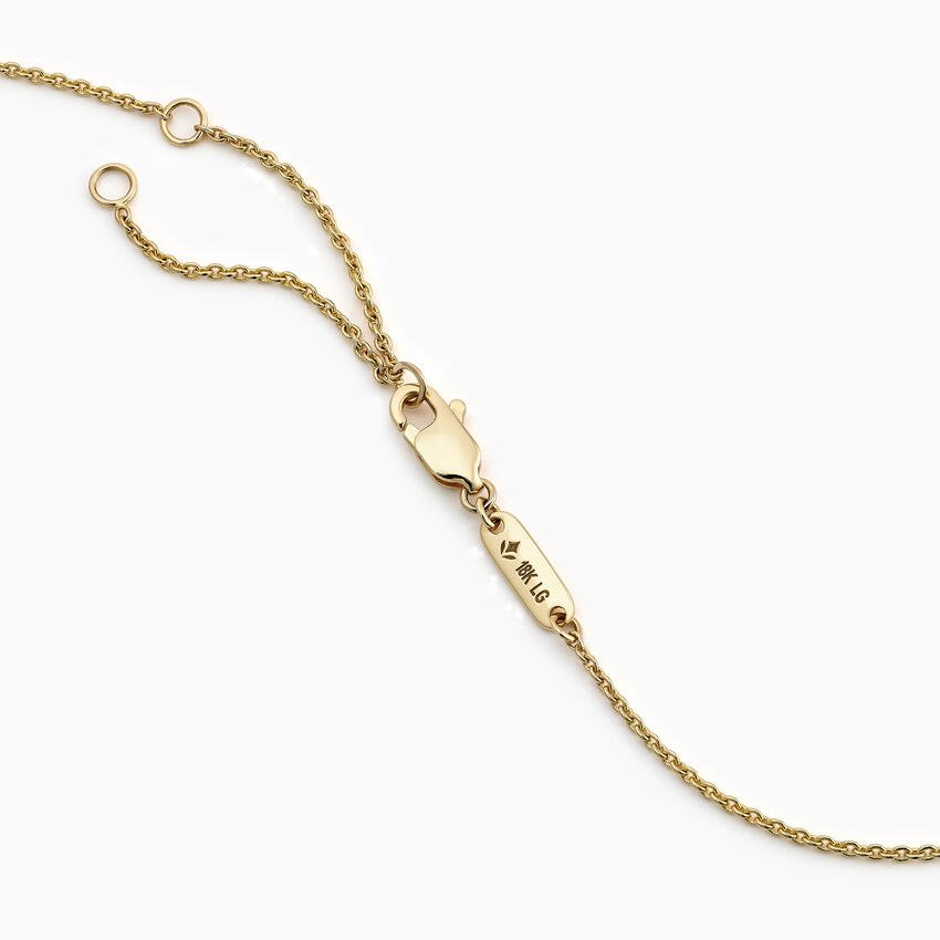 Pacific Green Lab Diamond Pavé Pendant (7/8 ct. tw.) in 18K Yellow Gold - Image 4