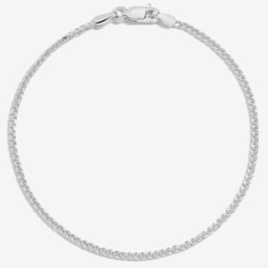 Lightweight Wheat Chain Bracelet (1.25mm)