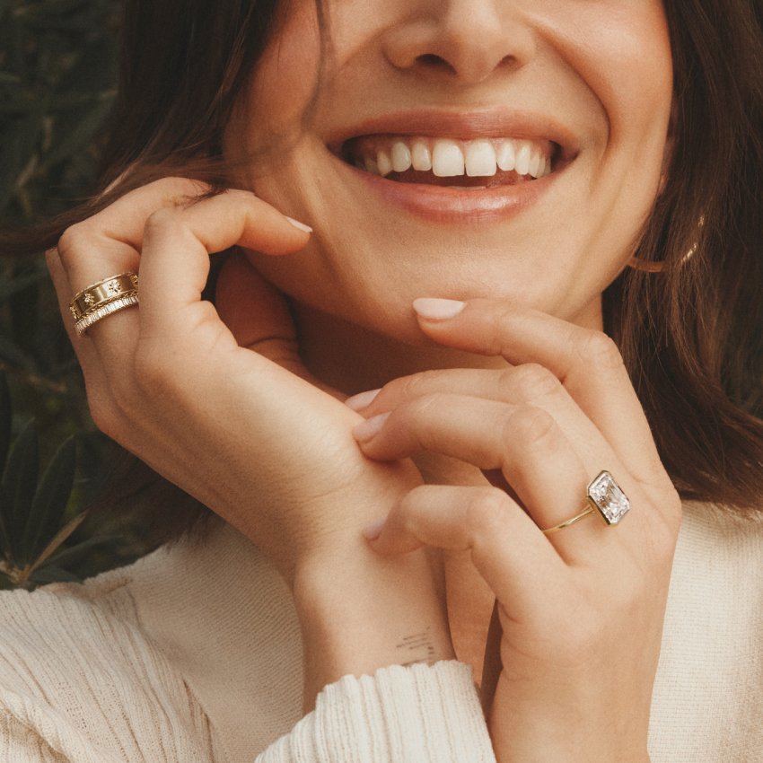 Sol Starburst Diamond Ring - Image 4