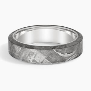 Tundra 6mm Meteorite Tungsten Wedding Ring