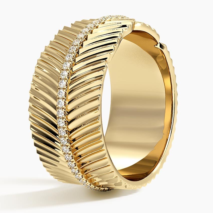 Jane Goodall Leaf Brilliant Lab Diamond Ring (1/4 ct. tw.) - Image 2