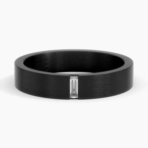 Apollo 4.5mm Diamond Tantalum Wedding Ring