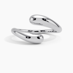Silhouette Bypass Diamond Ring