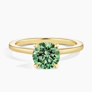 Secret Halo Pacific Green Lab Diamond Ring (1 1/2 ct. tw.)